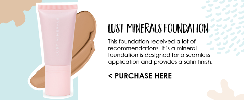 foundation recommendations for women in their 40s - lust minerals