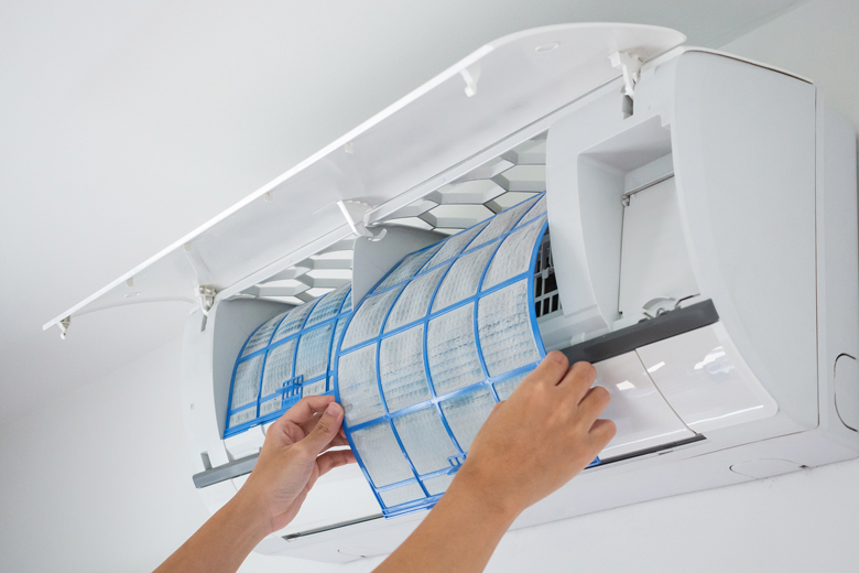 how to clean air conditioning filters