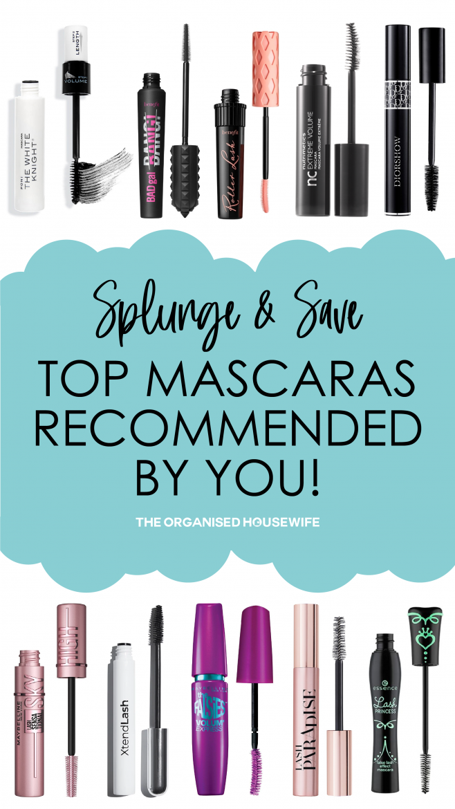 top recommended mascaras