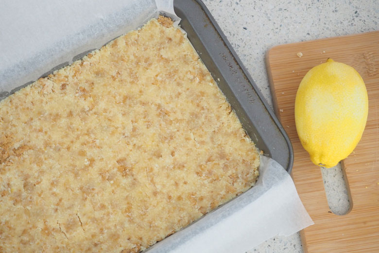 lemon weetbix slice base