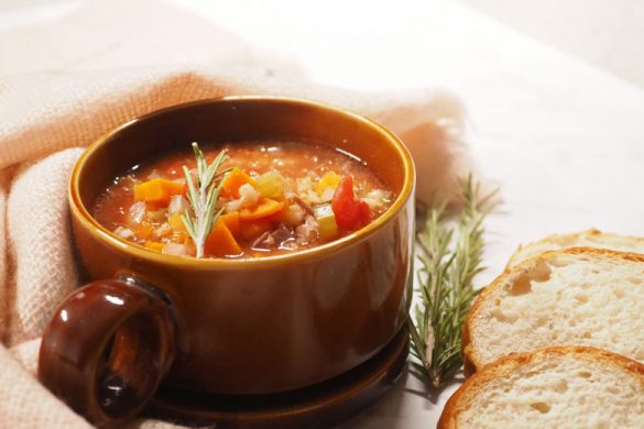 Lamb, Barley and Vegetable Soup - The Organised Housewife