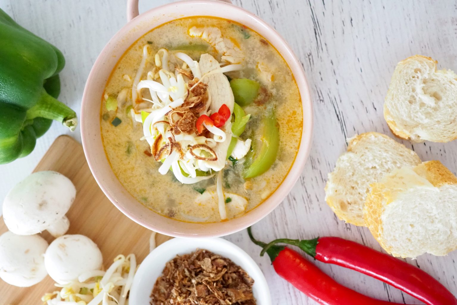 Chicken Laksa - The Organised Housewife