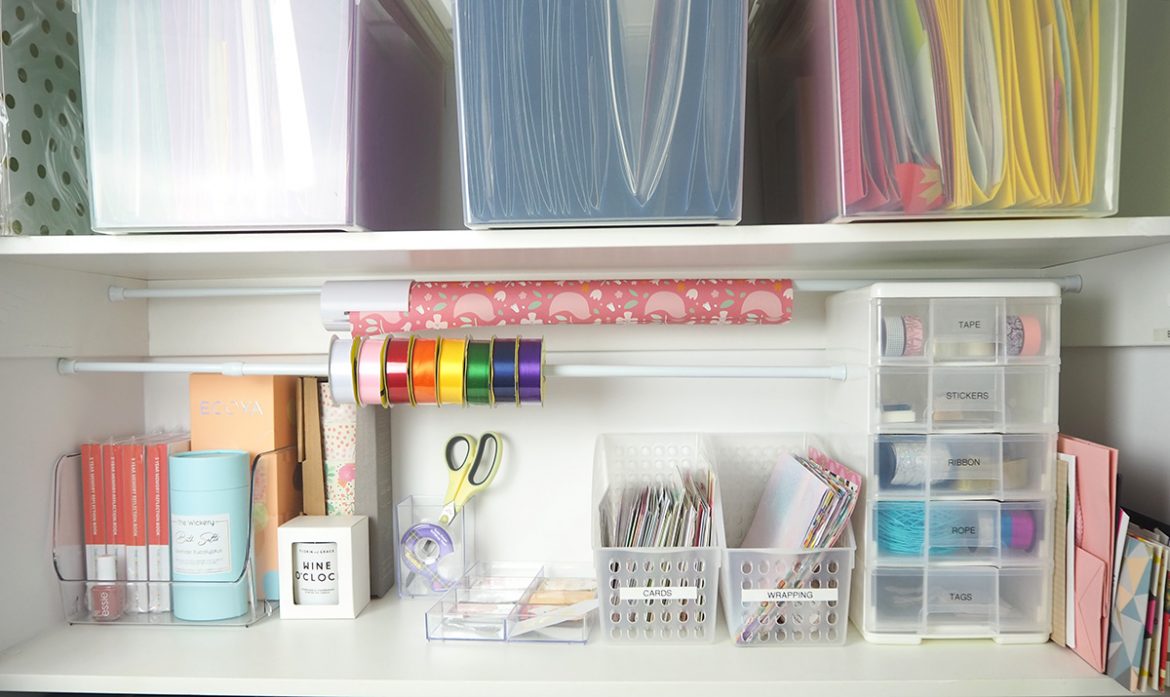 Create an Organised gift cupboard