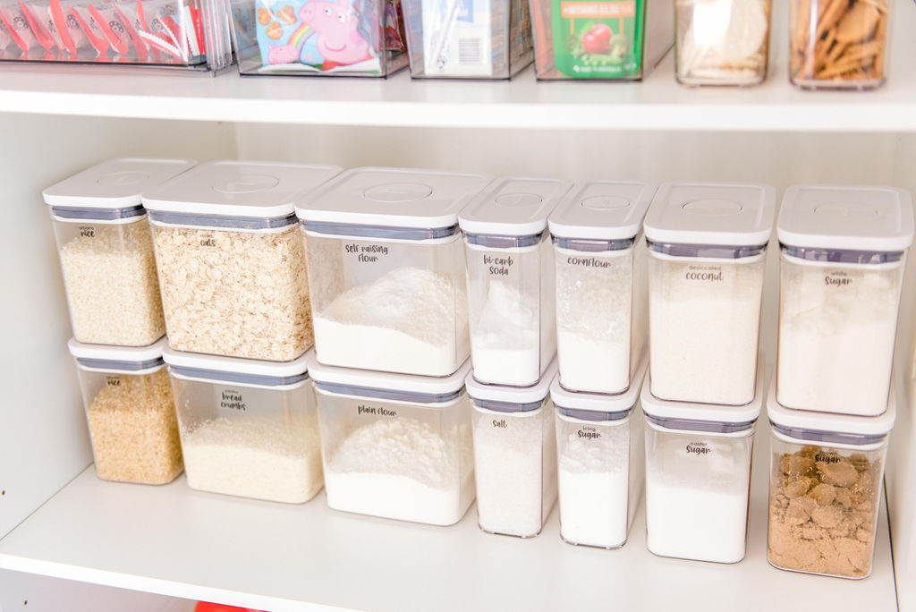 How To Label Pantry Containers - The Organised Housewife