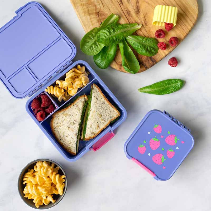 Bentgo Kids Utensil Set - Reusable Plastic Fork, Spoon & Storage Case - BPA-Free Materials, Easy-Grip Handles, Dishwasher Safe - Ideal for School