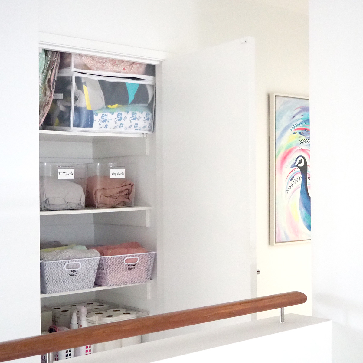 How to organise the linen cupboard The Organised Housewife