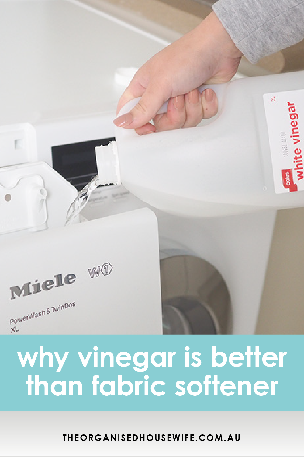 Why Vinegar Is Better Than Fabric Softener - The Organised Housewife