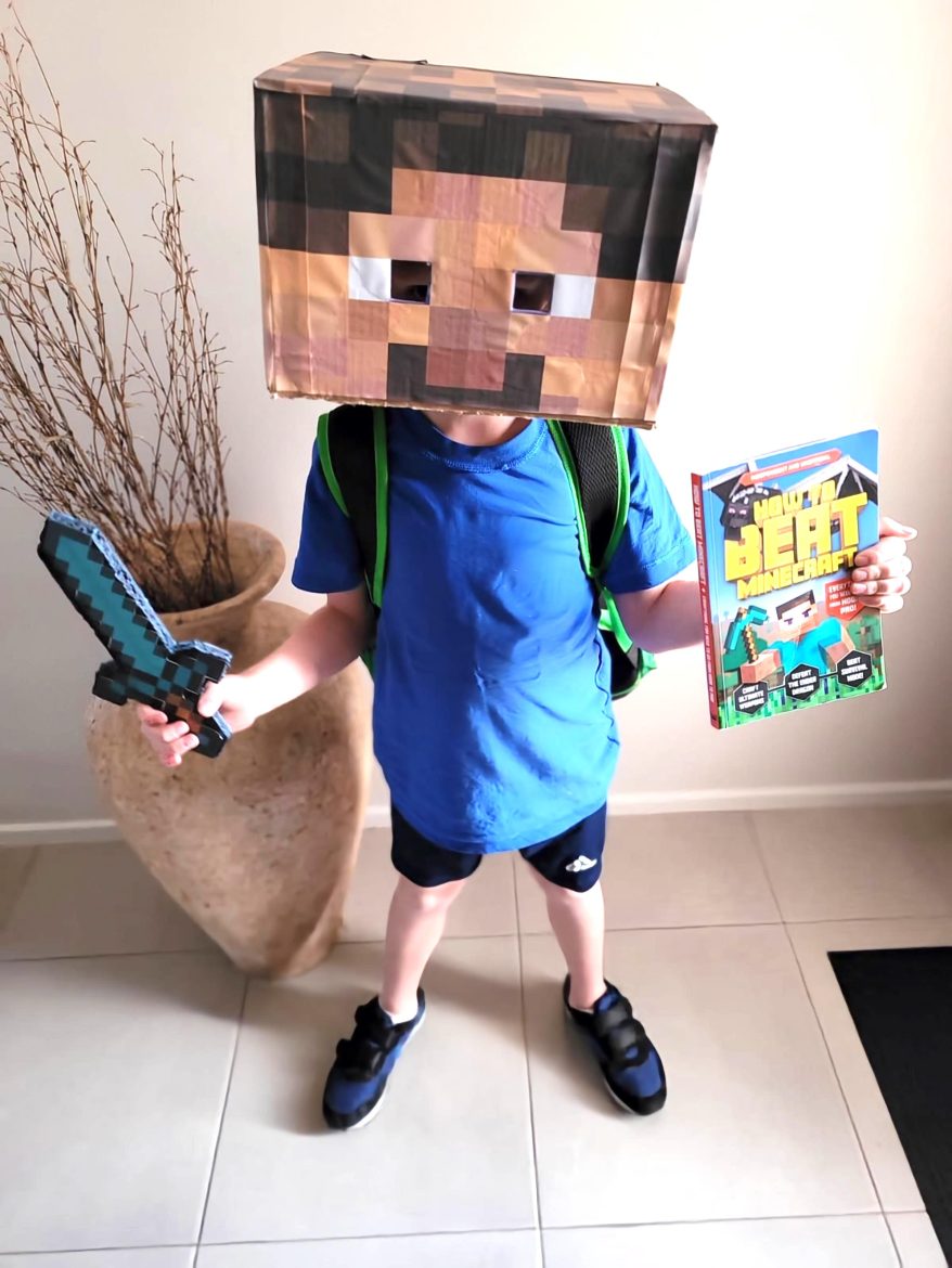 Minecraft Book Week costume
