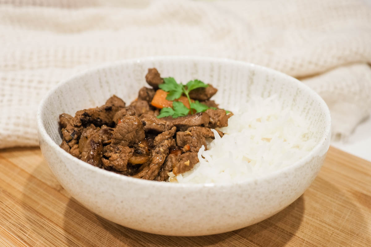 Beef And Garlic Stir Fry - The Organised Housewife